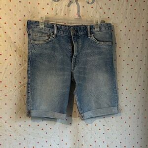 Denim&Co Light Blue Jean Shorts